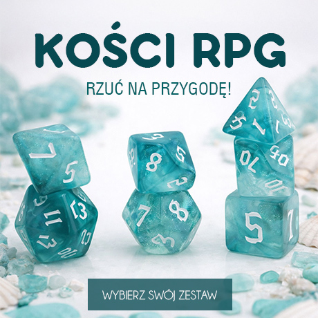 Kości RPG zestawy dnd wielościenne