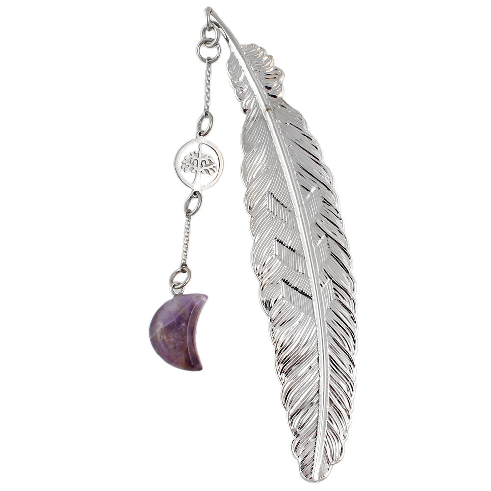 Zakładka do książki cienka delikatna Ametyst Drzewo Życia