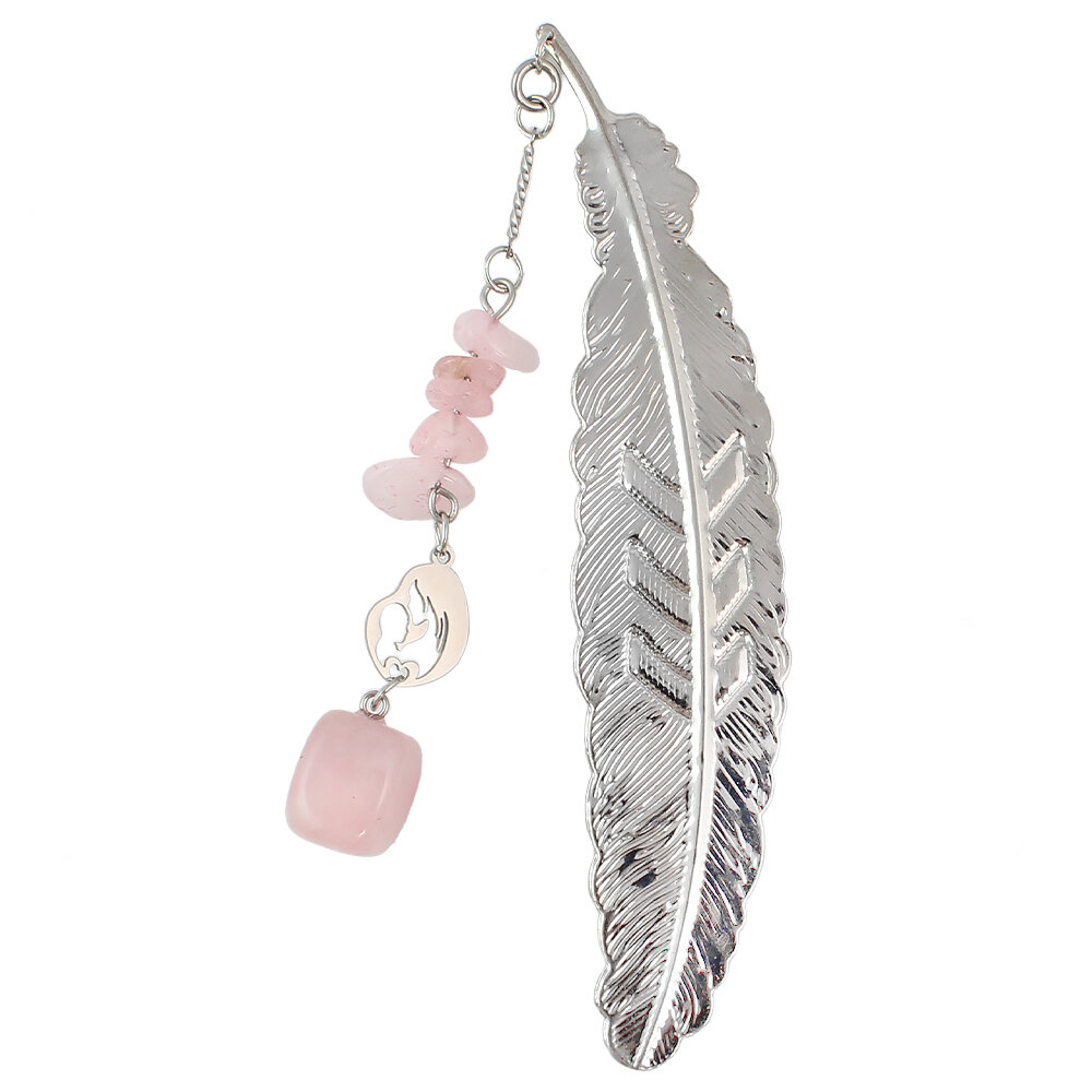 Zakładka do książki dla mamy Kwarc Różowy Prezent