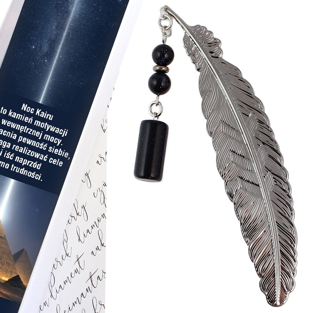 Zakładka do książki cienka delikatna Noc Kairu Siła Zakładka do książki cienka delikatna Noc Kairu Siła