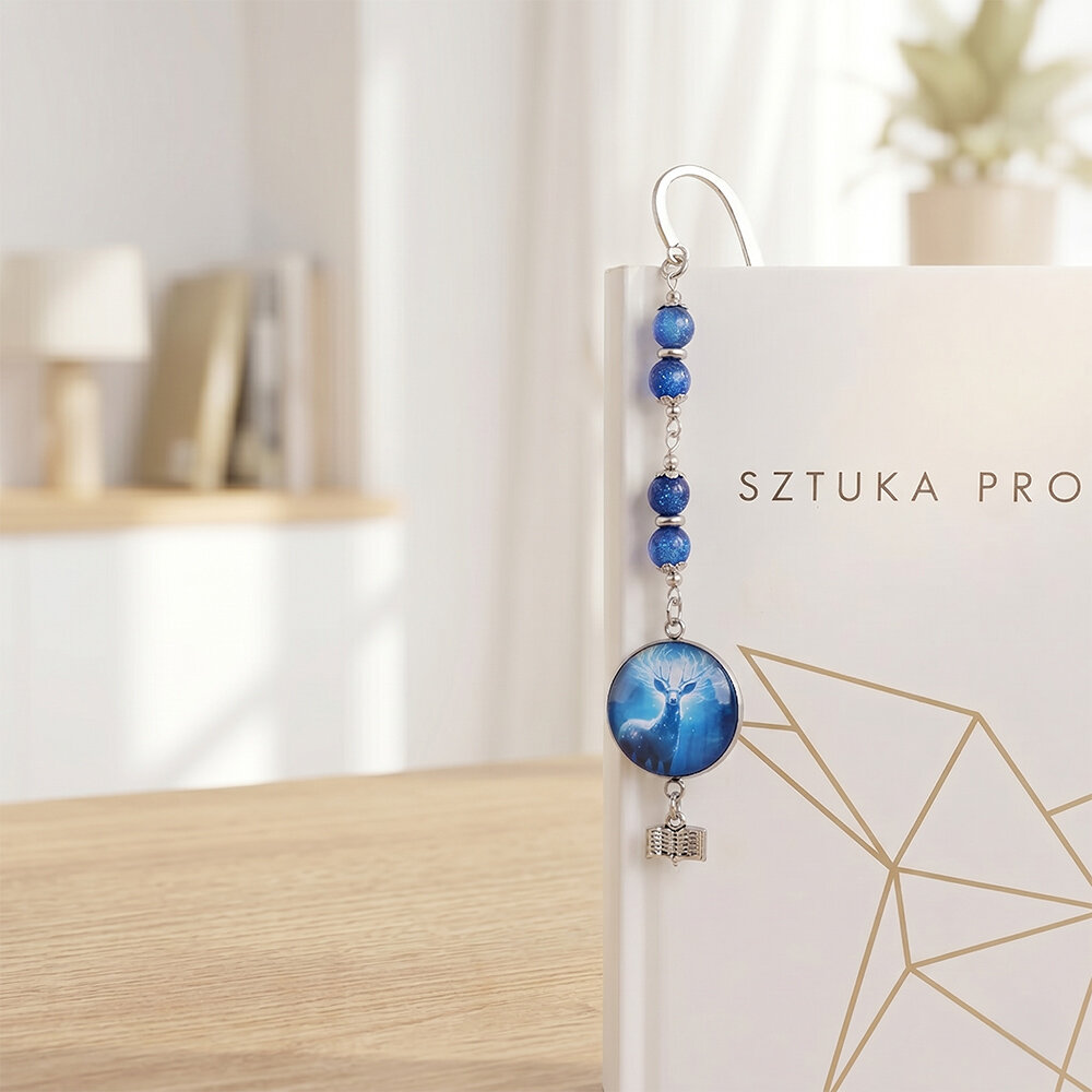 Zakładka do książki Jeleń Patronus Prezent dla Fana Magii