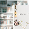 Zakładka do książki z aniołkami w stylu vintage retro