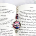 Zakładka do książki Kochanej Babci – prezent na Dzień Babci – różowy kwiatowy motyw
