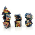 Zestaw kości RPG smok orientalny fantasy semi sharp DnD
