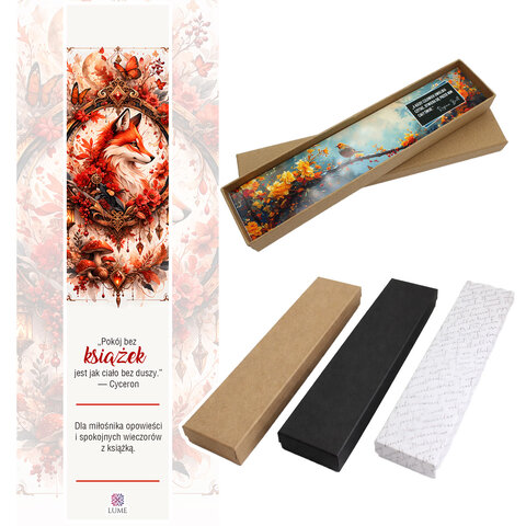 Metalowa zakładka do książki w kształcie ozdobnego lisa w kolorze antycznego brązu z jaspisem cesarskim i grafiką lisa pod szkłem. Metalowa zakładka do książki w kształcie ozdobnego lisa w kolorze antycznego brązu z jaspisem cesarskim i grafiką lisa pod szkłem.