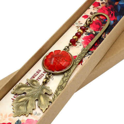 zakładka do książki z kwiatami, zakładka handmade, zakładka z żywicy, prawdziwe kwiaty w żywicy, zakładka z suszonymi kwiatami, zakładka vintage, zakładka antyczny brąz, zakładka w stylu retro, zakładka botaniczna, zakładka floral, zakładka artystyczna