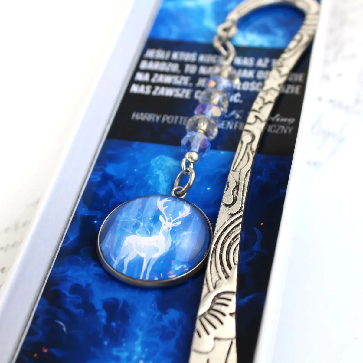 Zakładka do książki Harry Potter Patronus jeleń magia - obrazek 6