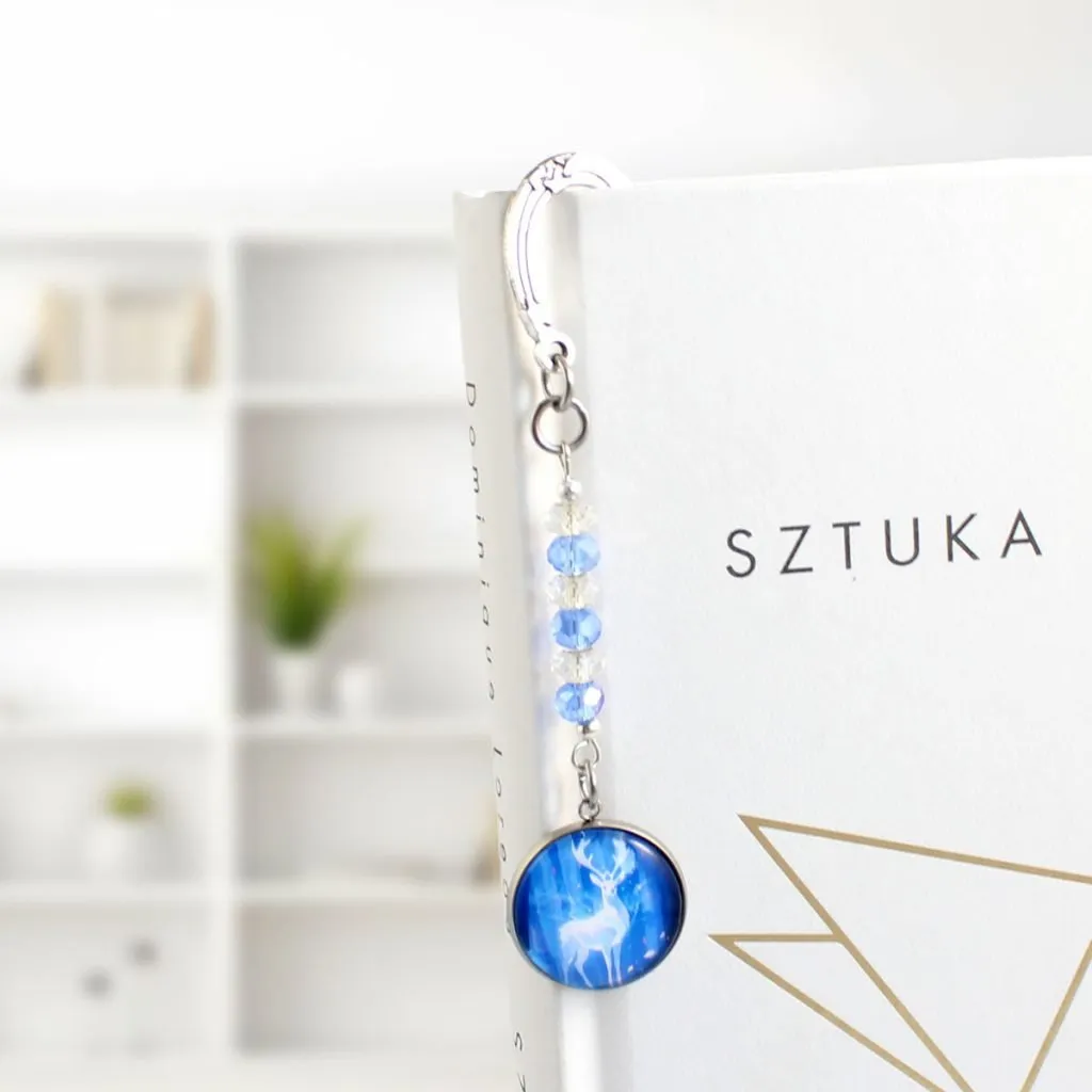 Zakładka do książki Harry Potter patronus jelen kryształki