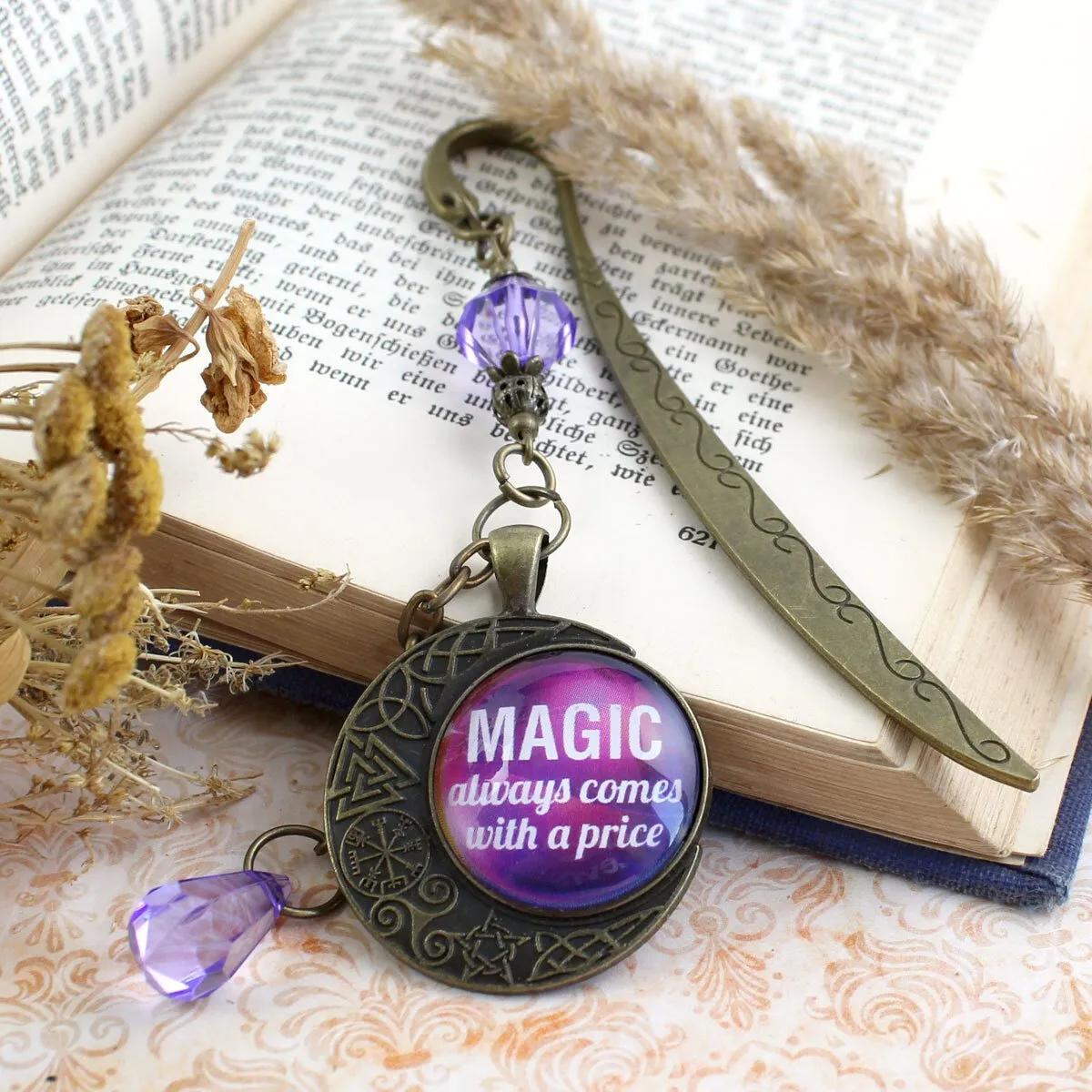 Zakładka do książki Magiczna Fantasy Magia Witchcraft Wiedźma - obrazek 4