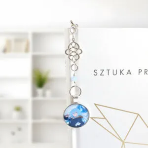 Zakładka do książki z postacią Rimuru Tempest z anime Slime, piórko – Lume Design