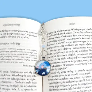 Zakładka do książki z postacią Rimuru Tempest z anime Slime, piórko – Lume Design