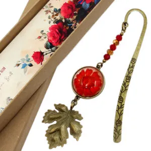 zakładka do książki z kwiatami, zakładka handmade, zakładka z żywicy, prawdziwe kwiaty w żywicy, zakładka z suszonymi kwiatami, zakładka vintage, zakładka antyczny brąz, zakładka w stylu retro, zakładka botaniczna, zakładka floral, zakładka artystyczna