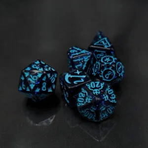 Zestaw kości wielościennych RPG kolekcjonerskie fantasy DnD
